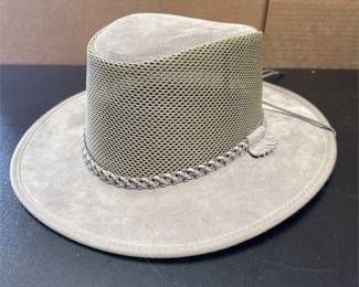 Head'n Home SolAir Breeze Suede and Mesh Sun Hat