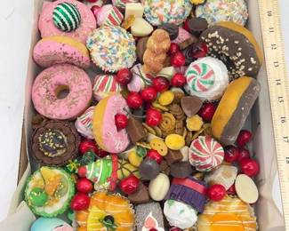 Faux pastries, decorative 