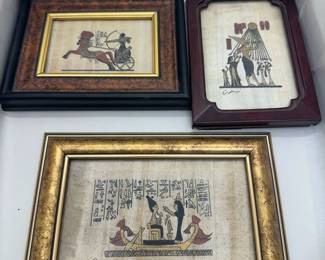 Egyptian 3 Papyrus pictures