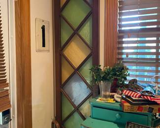 Stained glass panels 