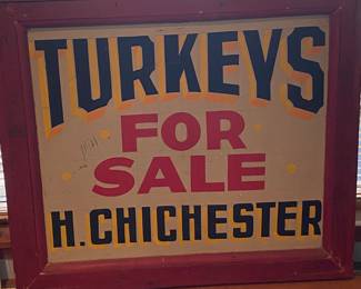 Double sided signs 