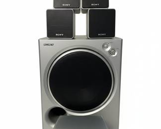Sony SA-WMSP87 Active Subwoofer and SS-MSP67SR Satellite Speaker System