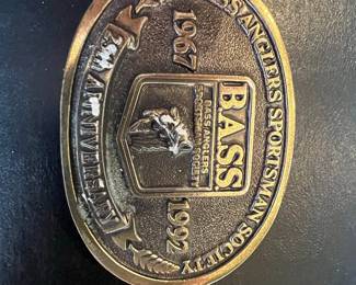 B.A.S.S. 25th Anniversary Belt Buckle