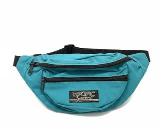 Vintage Pacific Trail Teal Fanny Pack
