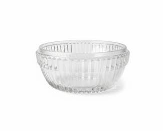 Vintage Pressed Glass Serving Bowl