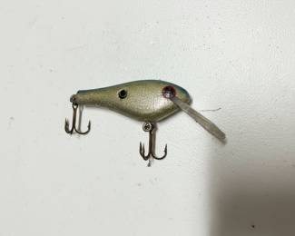 Vintage Poe's Super Cedar Fishing Lure