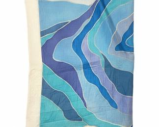 Jane B. Merritt Hand-Painted Silk Scarf