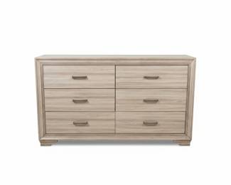 Modern Six-Drawer Bedroom Dresser