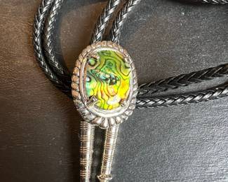 Southwestern Abalone Bolo Tie