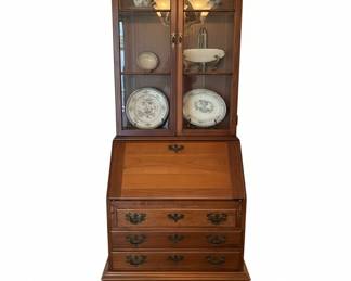 Maddox of Jamestown Secretary Desk and Hutch