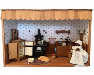 Gina Maynard Kitchen Dollhouse Room Box