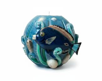 Tropical Fish Decorative Wax Candle