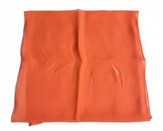 Vintage Silk Chiffon Scarf