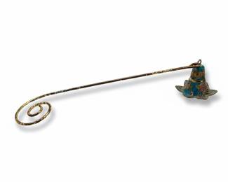 Vintage Cloisonné Candle Snuffer