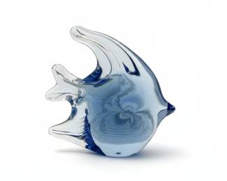Ceramic World Inc. Glass Angelfish Figurine