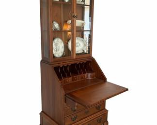 Maddox of Jamestown Secretary Desk and Hutch