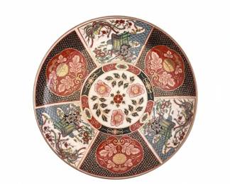 Eiraku Imari Porcelain Decorative Plate