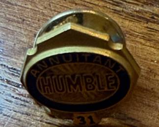 Humble Oil & Refining Co. Annuitant Pin