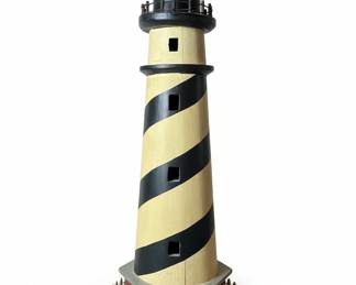 Wooden Cape Hatteras Lighthouse Replica