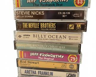 Vintage Music and Comedy Cassette Tapes