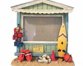 South Beach Lifeguard Station Picture Frame