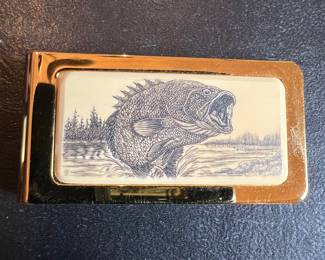 Barlow Bass Fish Money Clip