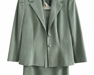 Adolph Schuman for Lilli Ann Ultrasuede Suit