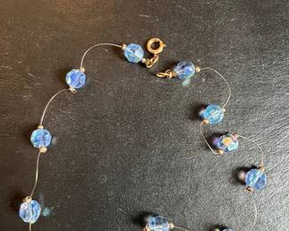 Vintage Illusion Floating Bead Necklace