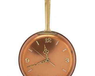 O.D.I. Frying Pan Wall Clock