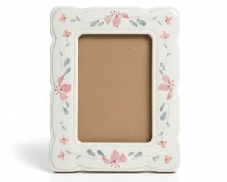 Floral Ceramic Picture Frame