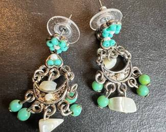 Bohemian Style Chandelier Earrings