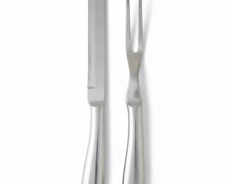 Vintage Japanese Stainless Steel Carving Set
