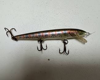 Vintage Rapala Original Floating Minnow Lure (Rainbow Trout)