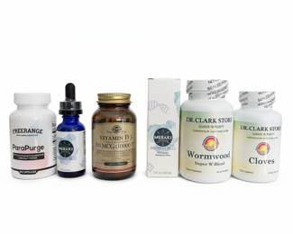 Assorted Dietary Supplements and Herbal Remedies Collection