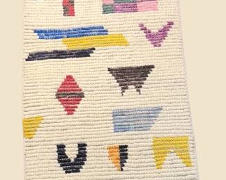 Morcoccan runner 100% wool rug