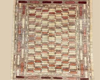 One of a kind wool rug from Afghanistan