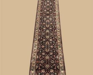 Heratie design fine 100% wool rug long runner
