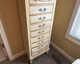 French provincial lingerie chest