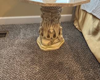 Circa 1960 marble table