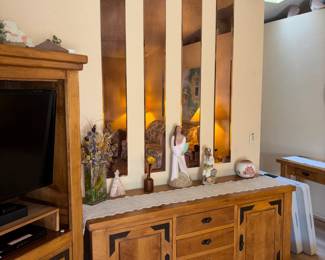 Sideboard And Wall Mirrors