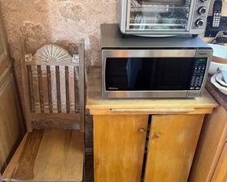 Kitchen Cart And Dining Chair