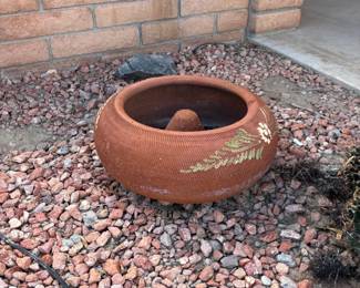 Round Decorative Planter