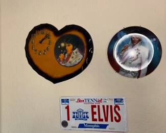Music Themed Wall Clock And Plates