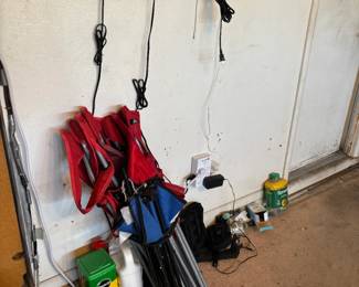 Folding Chairs And Garage Items