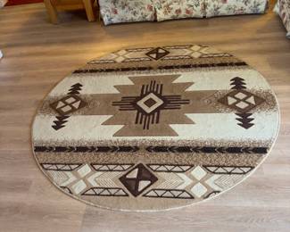 Oval Patterned Rug