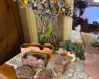 Decorative Rocks Display Alternate View