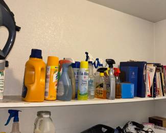 Cleaning Products And Handheld Vacuum