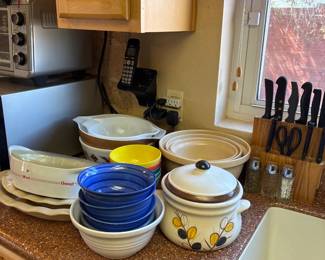 Mixing Bowls And Kitchen Knives