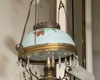 ANTIQUE LIGHT FIXTURE