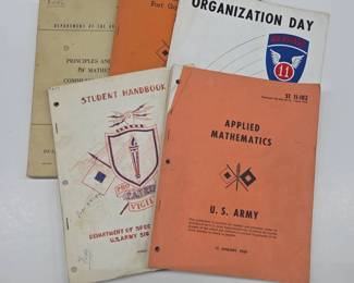 US Army Signal School Manuals & Handbooks 1958-63